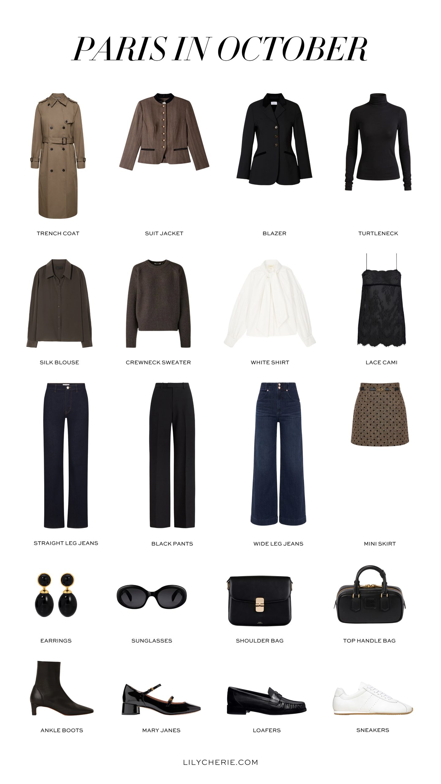 What to Pack for Paris in October What to Pack for Paris in October