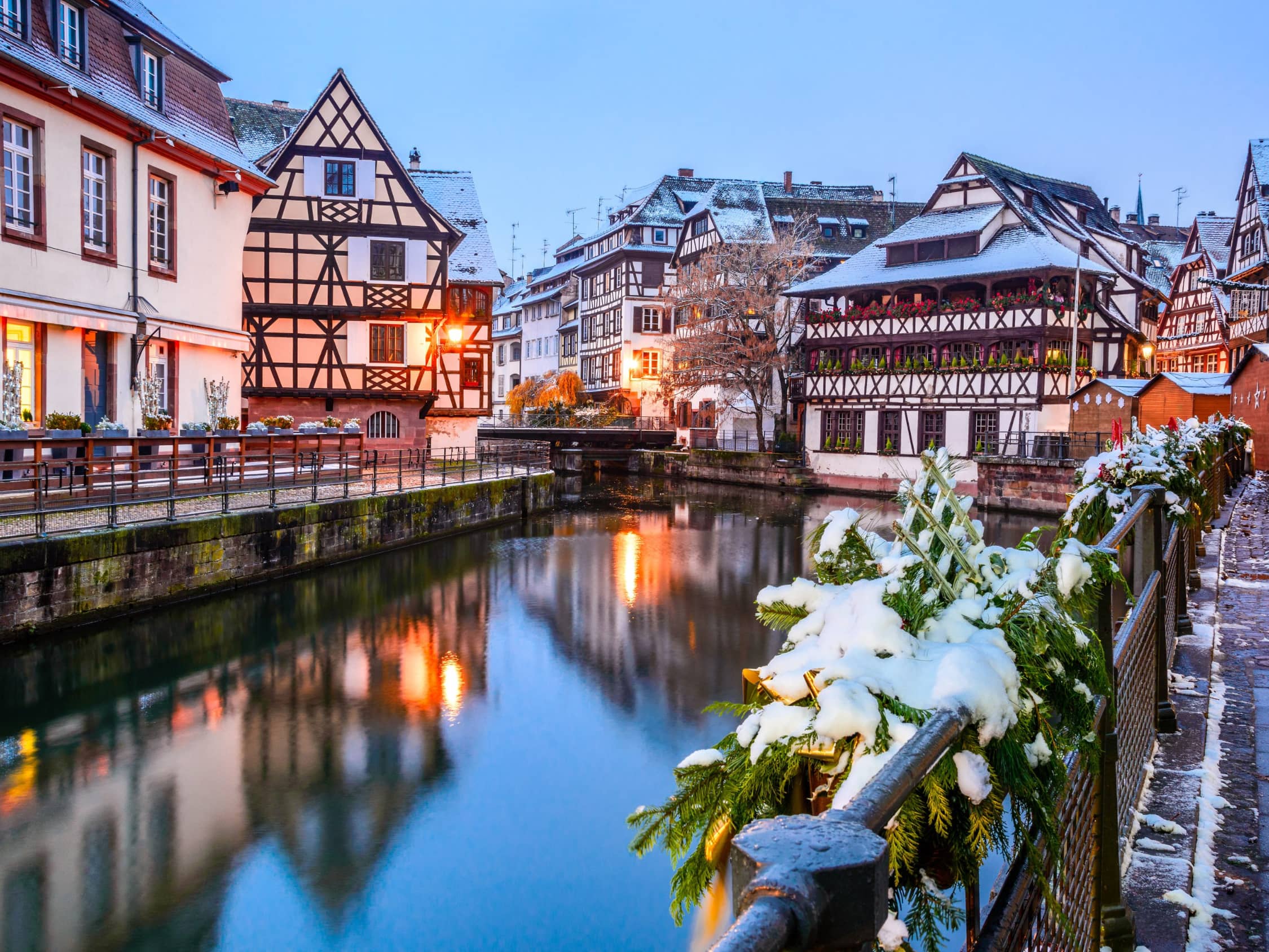 strasbourg in winter
