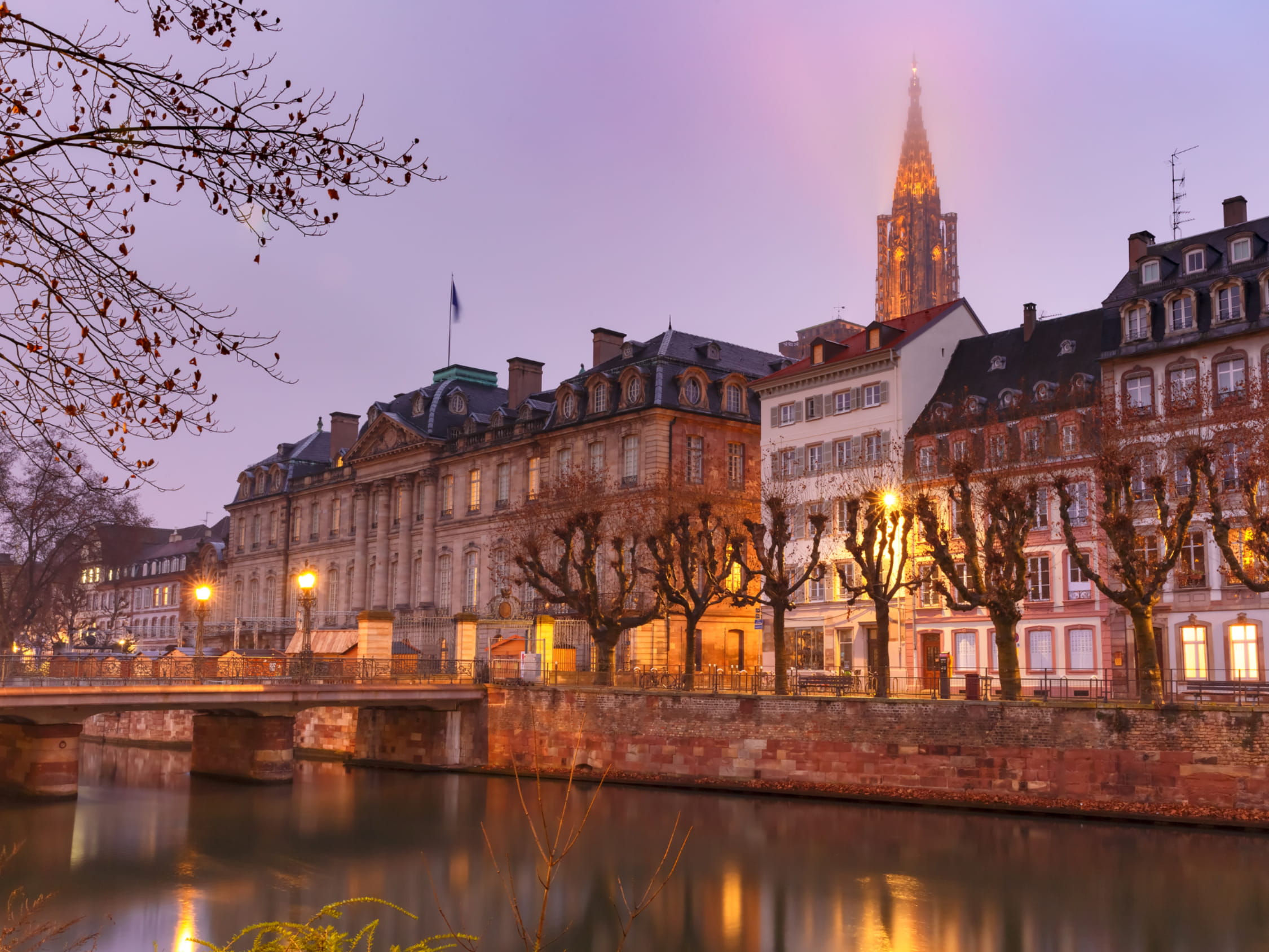 temperature in strasbourg in december