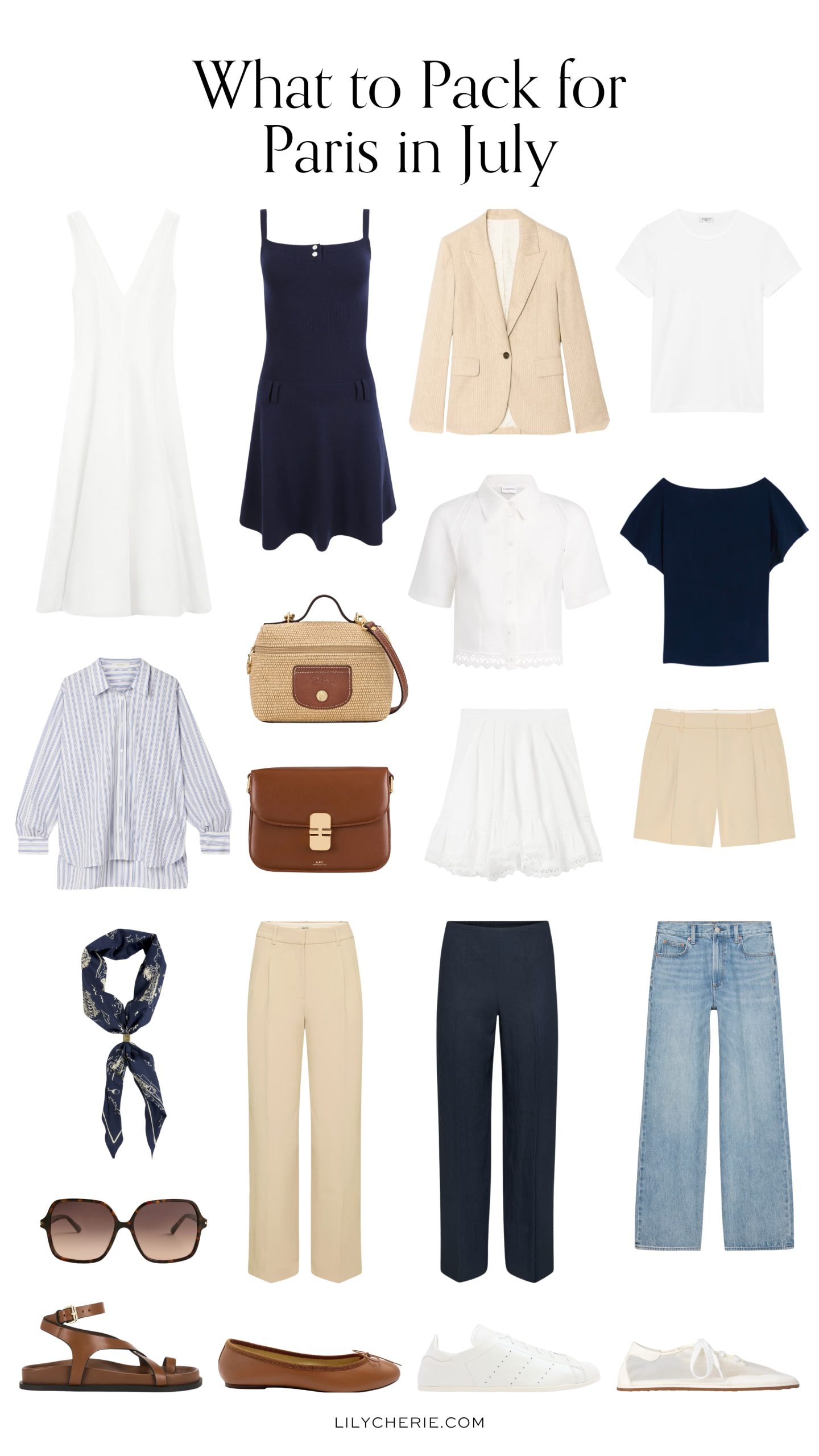what to pack for paris in july