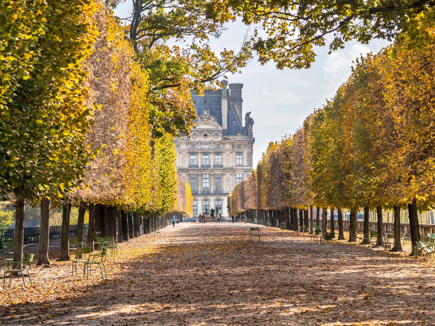 Jardin des Tuileries fall