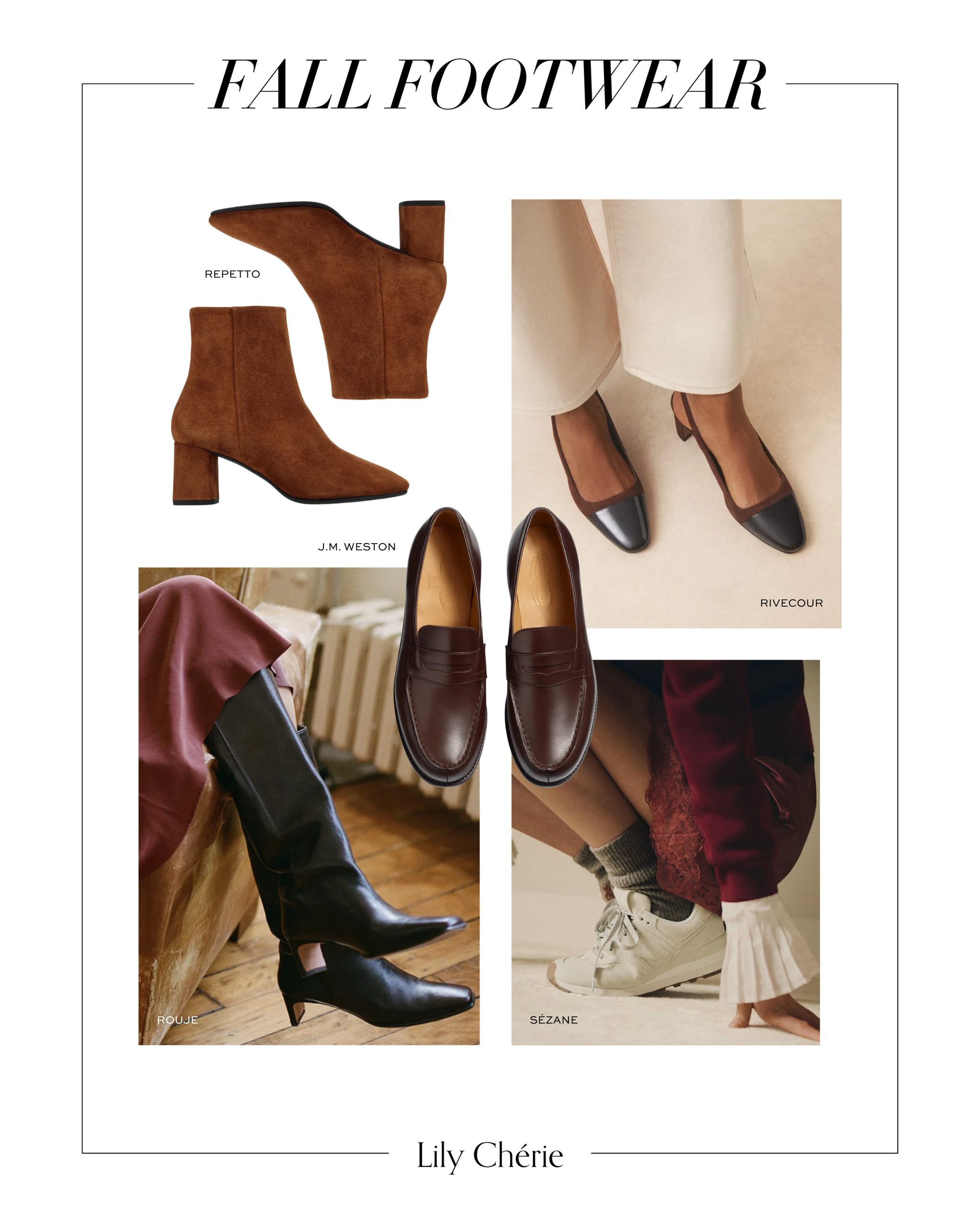 french fall footwear